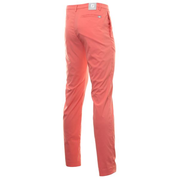 FootJoy FJ Lite Slim Fit Trousers 88409 Coral 1 grande